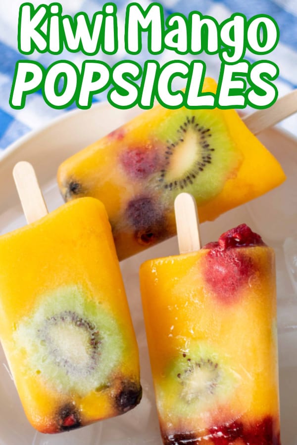Kiwi Mango Popsicles Pin