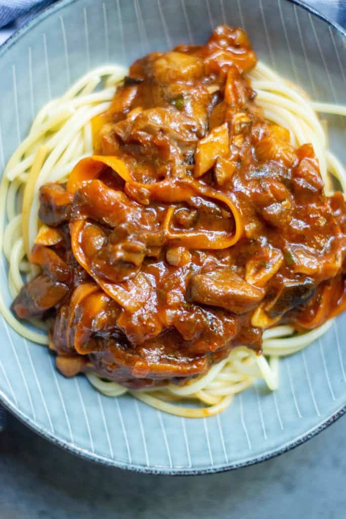 Easy Vegan Bolognese