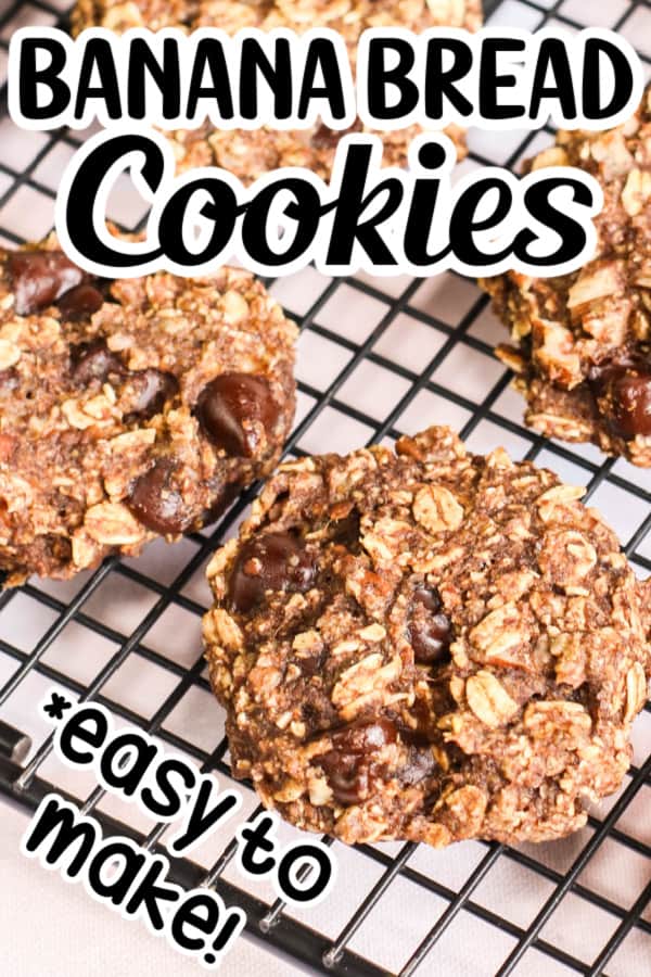 Banana Bread Cookies Pin