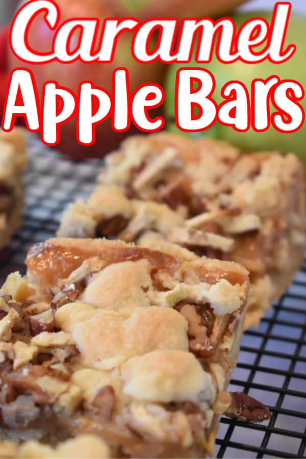 Caramel Apple Bars Pin