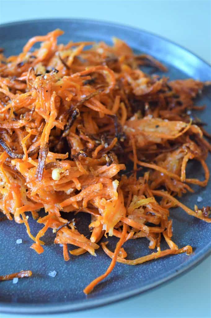 Crispy carrot fries