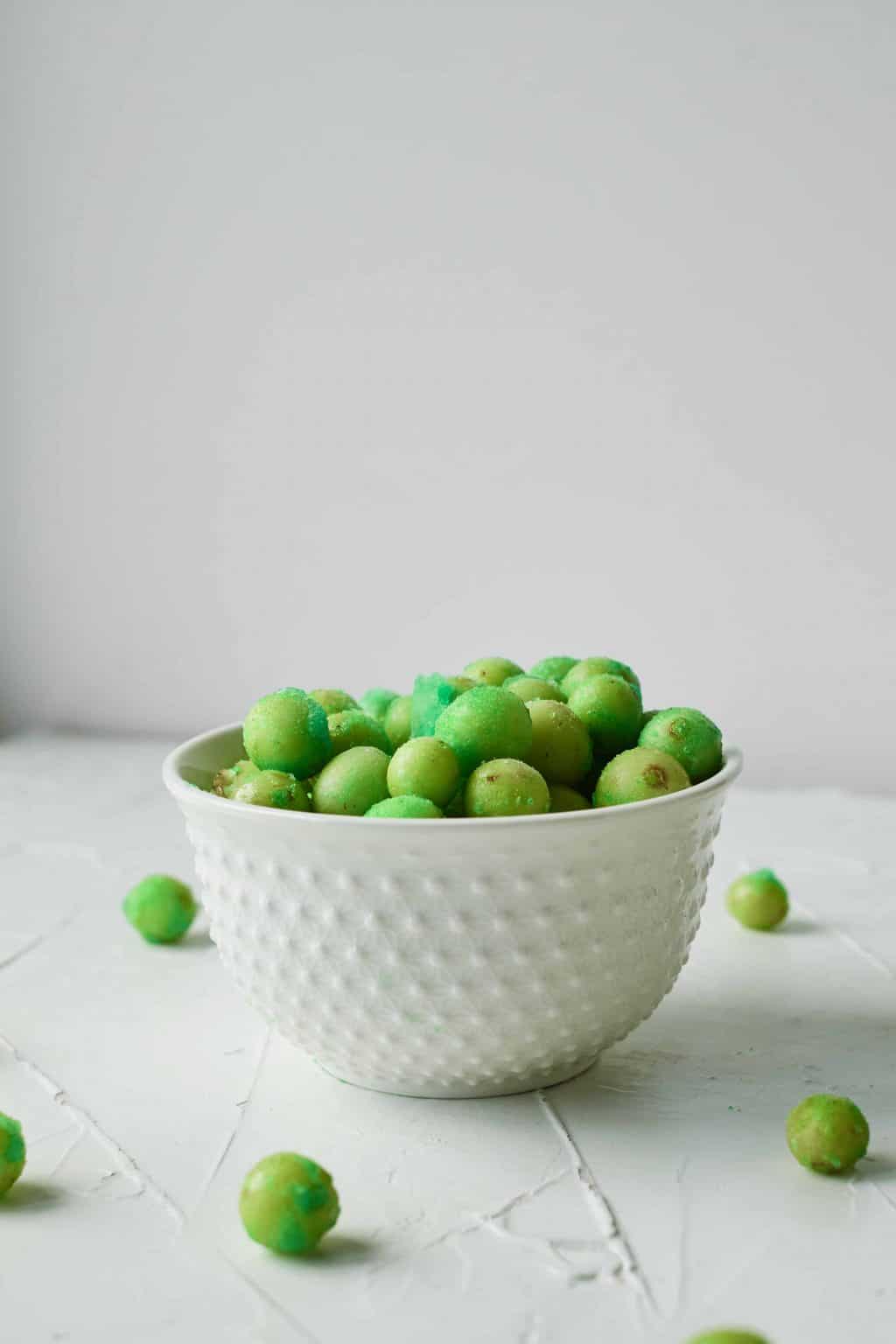 Easy to Make Frozen Jello Grapes Marathons & Motivation