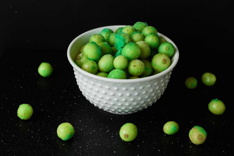 Easy to Make Frozen Jello Grapes