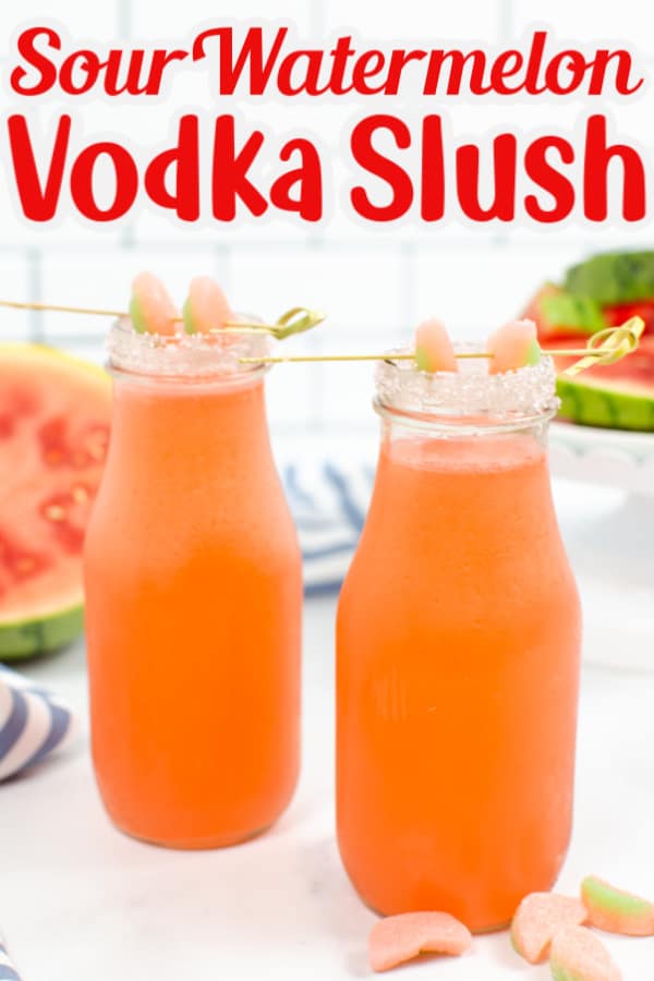 Sour Watermelon Vodka Slush Pin