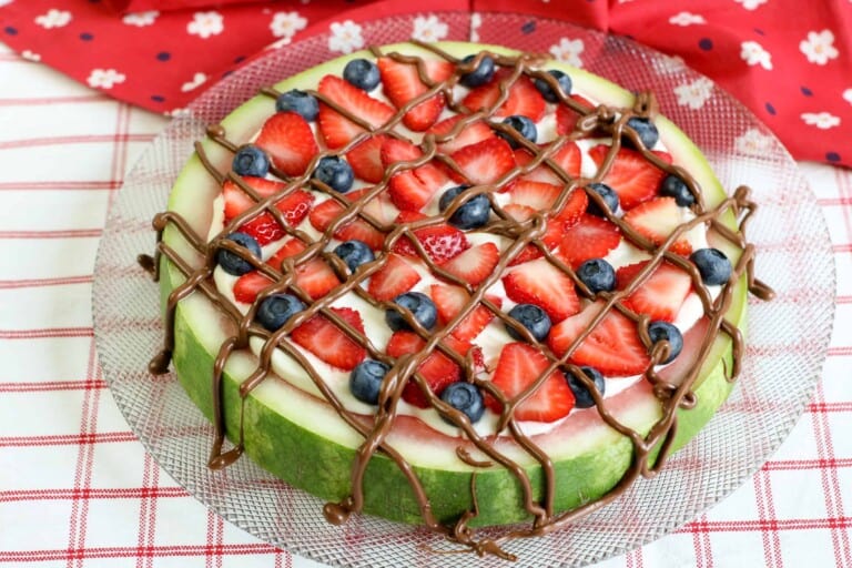 How to Make Watermelon Pizza