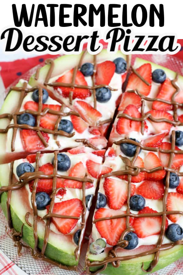 Watermelon Dessert Pizza Pin