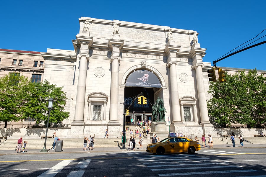 NEW YORK,USA - AUGUST 20,2016 : The American Museum of Natural History in New York City