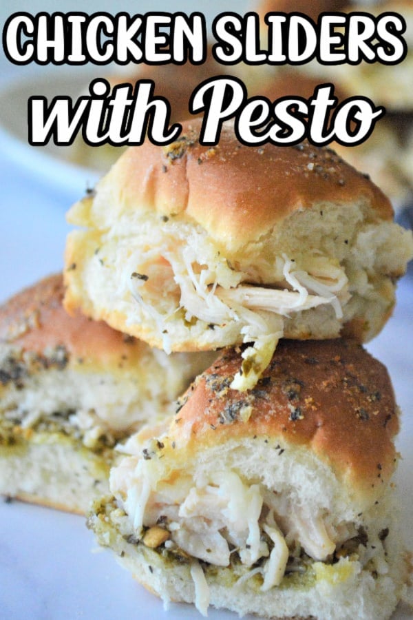 Chicken Sliders with Pesto Pin
