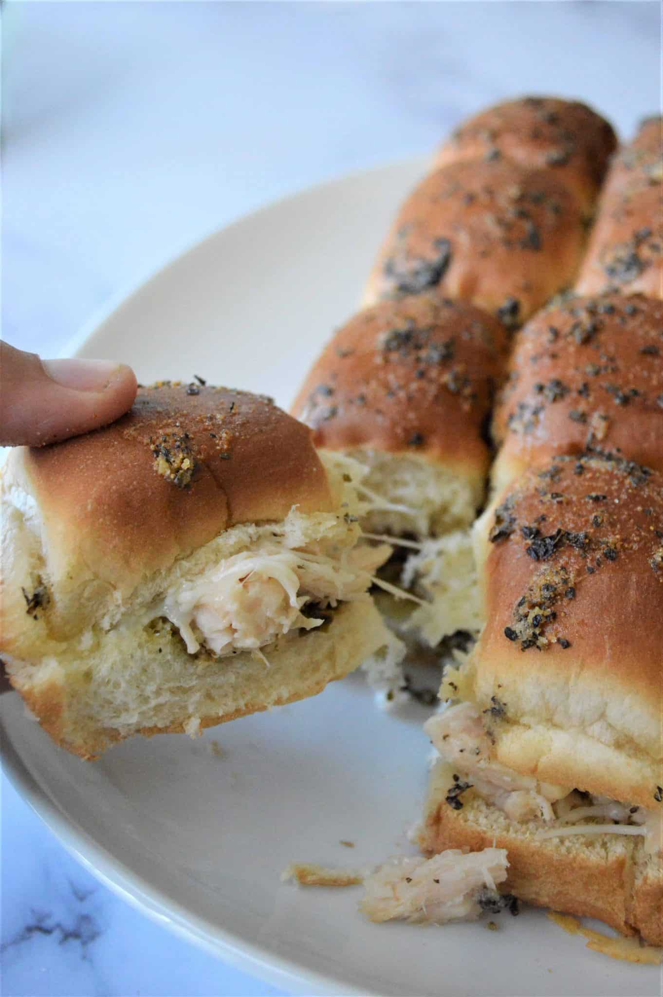 Chicken Sliders Recipe with Pesto Marathons & Motivation