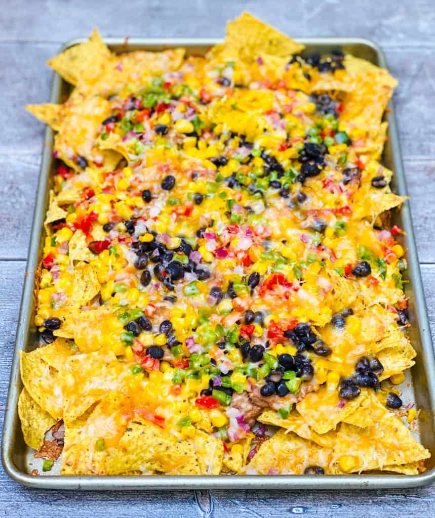 Easy Loaded Vegetarian Nachos