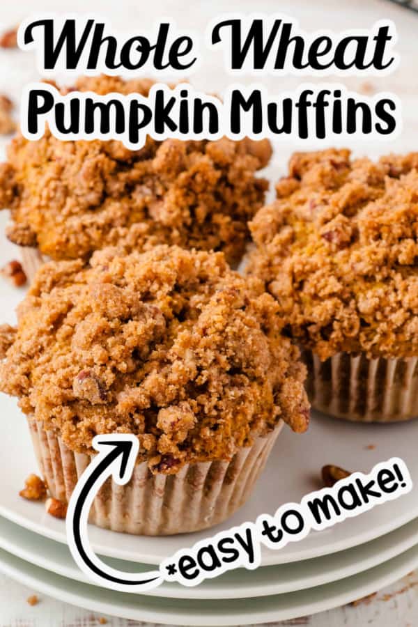 Whole Wheat Pumpkin Muffins Pin