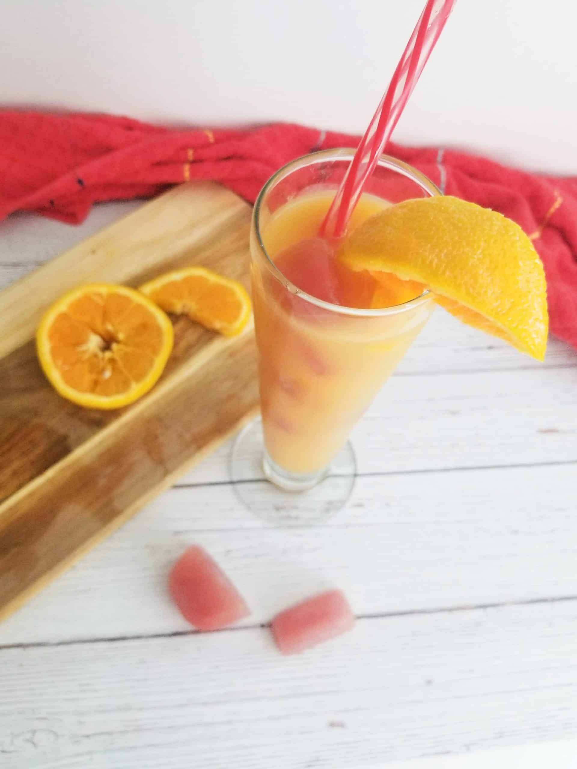 Vodka Cranberry Orange Juice Drink