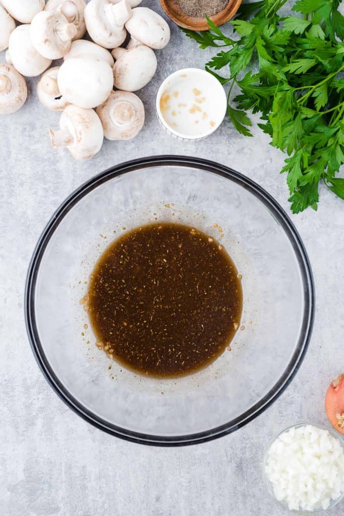 Balsamic Sauce in a glass bowl.