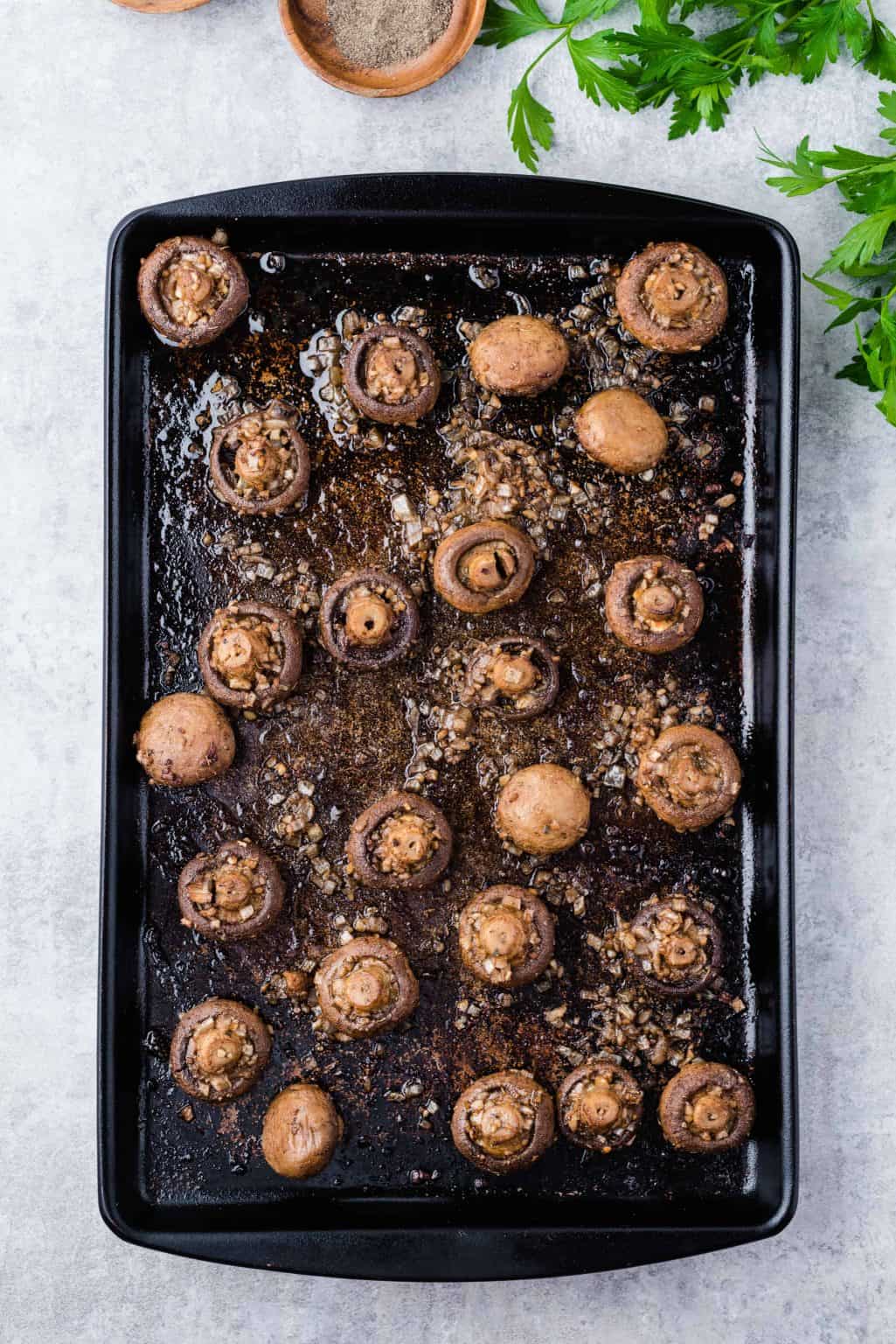 Oven Roasted Mushrooms - Marathons & Motivation
