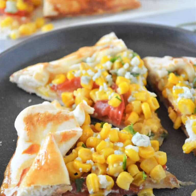 Savory Galette with Corn and Tomatoes
