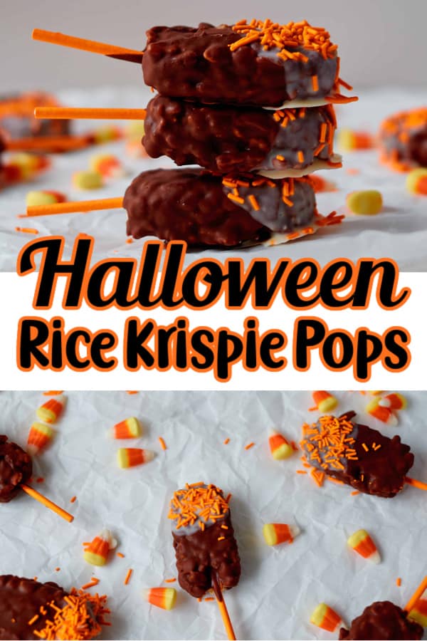 Halloween Rice Krispie Pop Pin