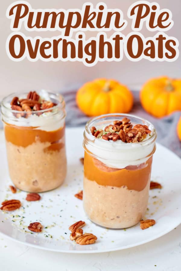Pumpkin Pie Overnight Oats