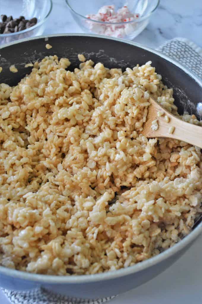 Rice Krispie great mix.