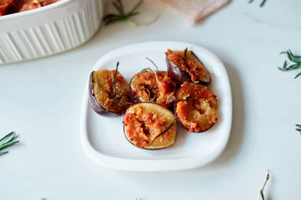 Roasted Figs With Bacon Recipe
