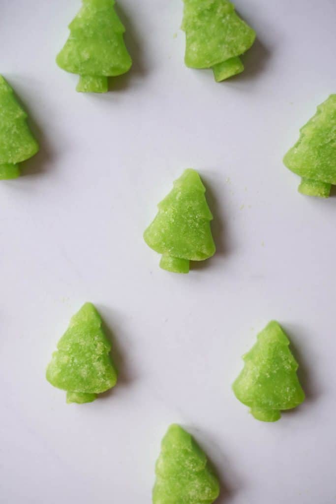 Christmas Tree Ice Cubes