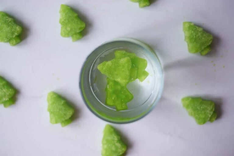 Christmas Tree Ice Cubes