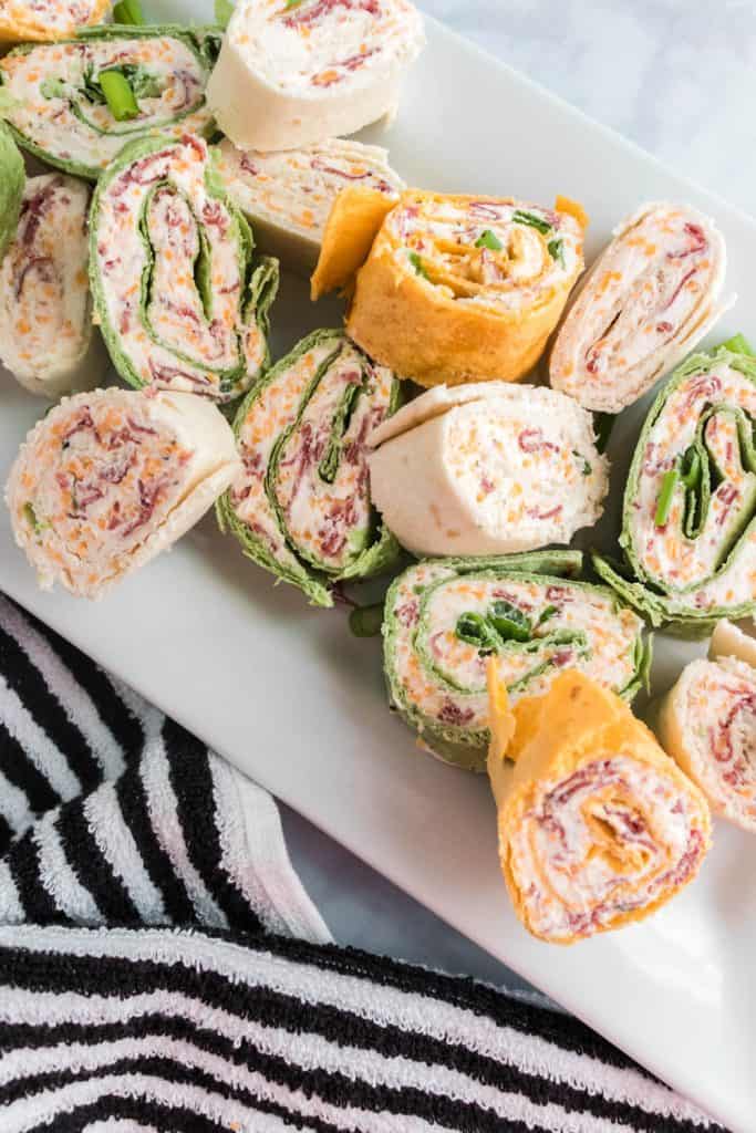 Easy Party Pinwheels