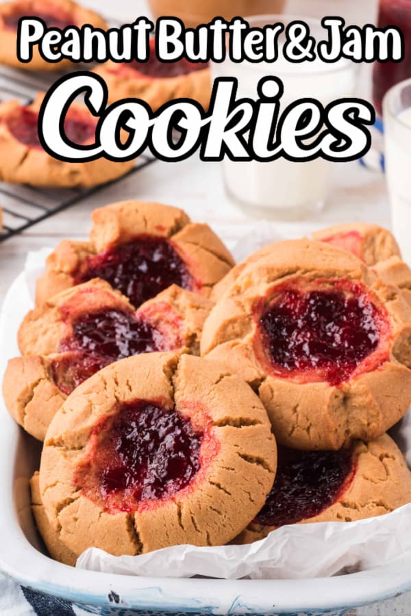 Peanut Butter and Jam Cookies Pin