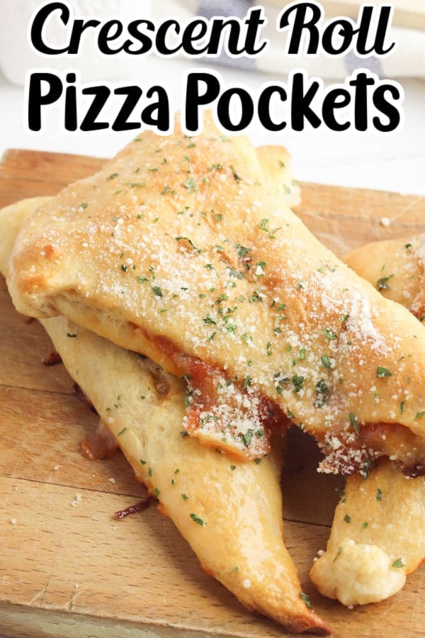 Crescent Roll Pizza Pockets Pin