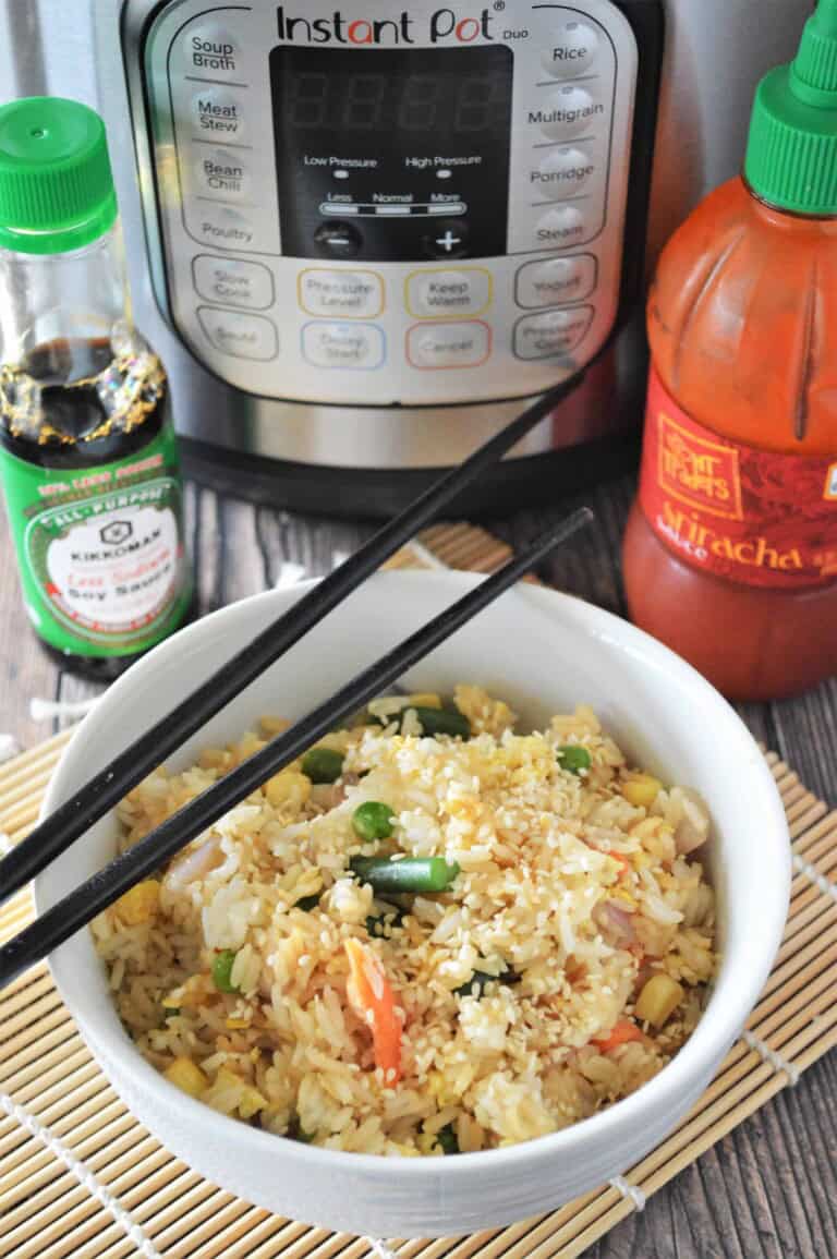 Instant Pot Fried Rice with Vegetables