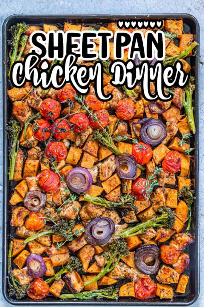 Sheet Pan Chicken Dinner Pin