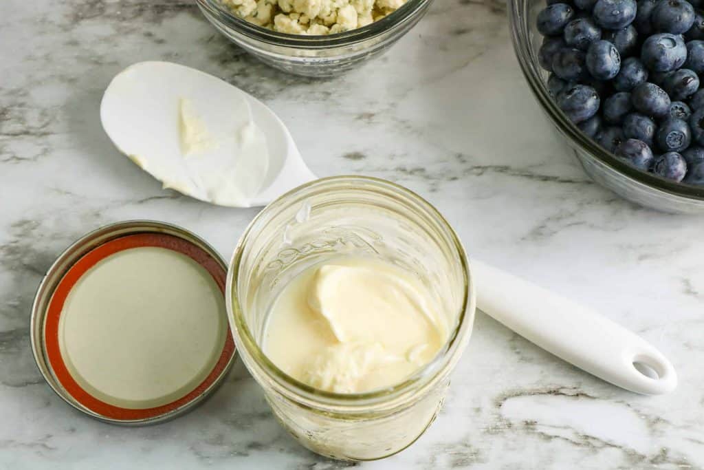 Ingredients for Buttermilk Dressing