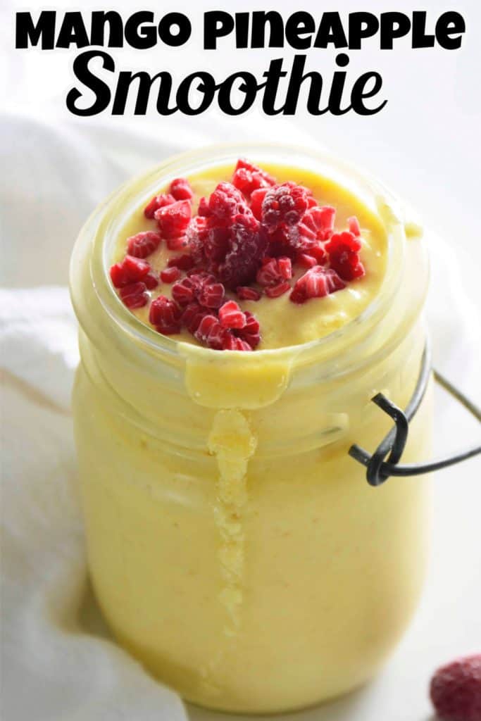 Mango Pineapple Smoothie Pin