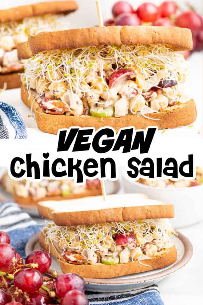 Vegan Chicken Salad Pin