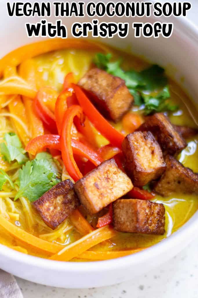 Vegan Thai Coconut Soup Pin