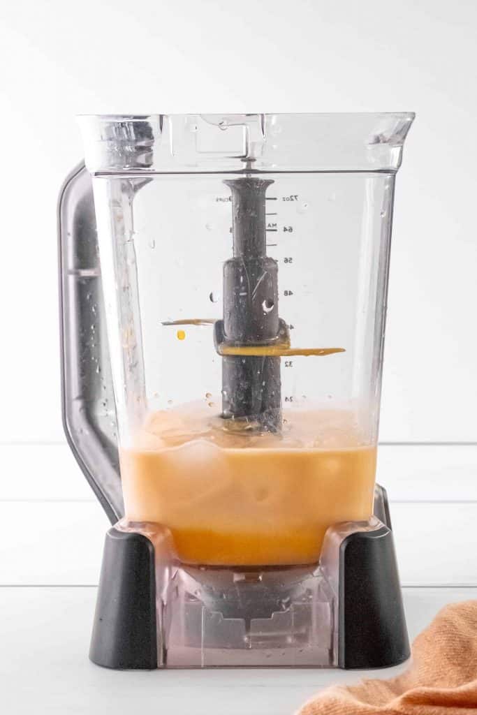 Head on shot of blender.