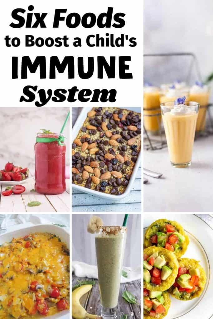 Six Foods to Boost a Child's Immune System.