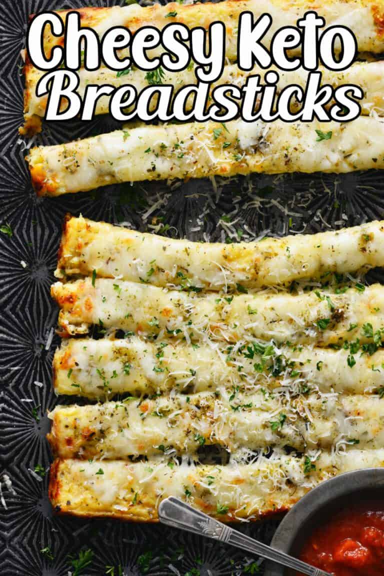 Cheesy Keto Breadstick Recipe Marathons & Motivation