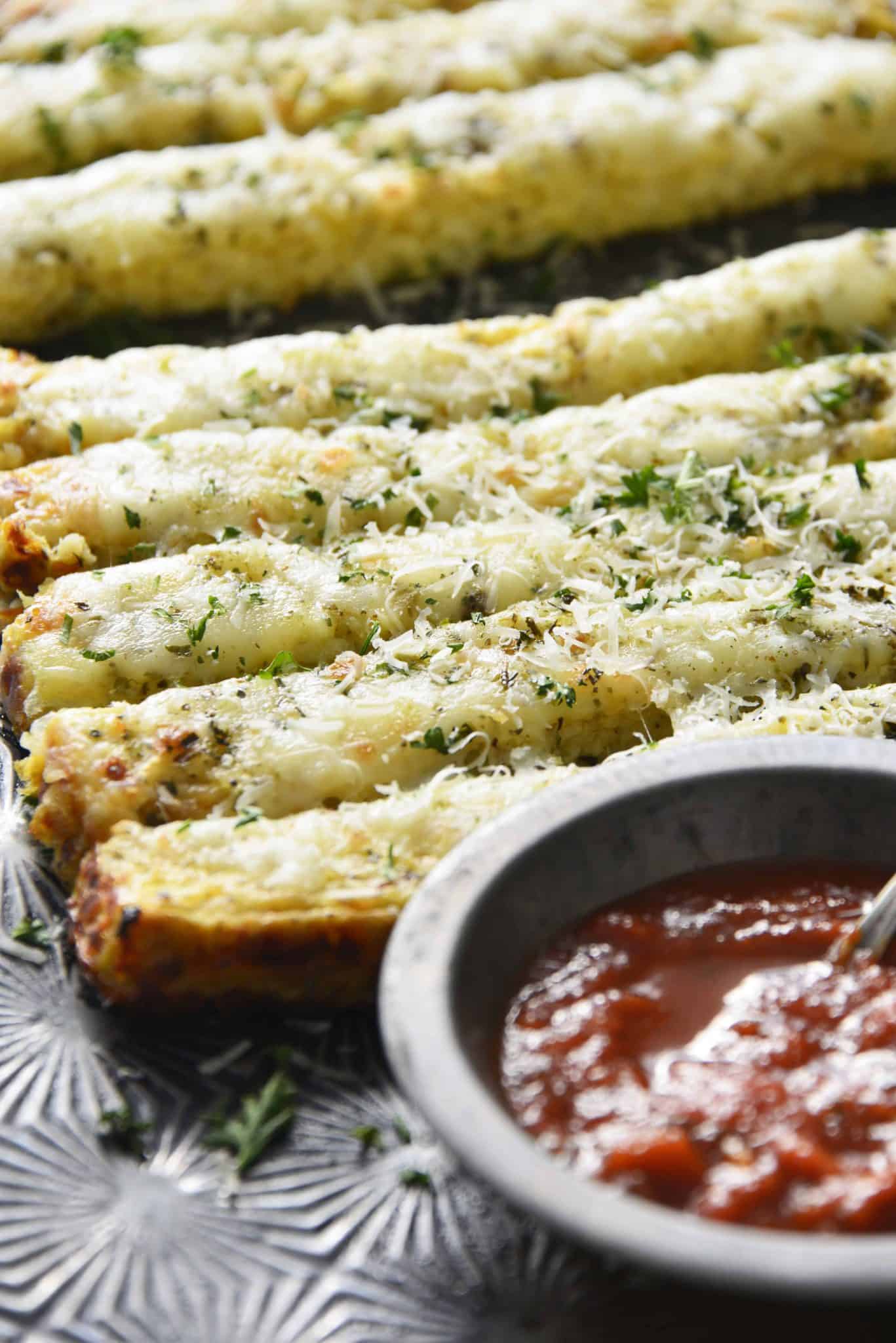 Cheesy Keto Breadstick Recipe Marathons & Motivation