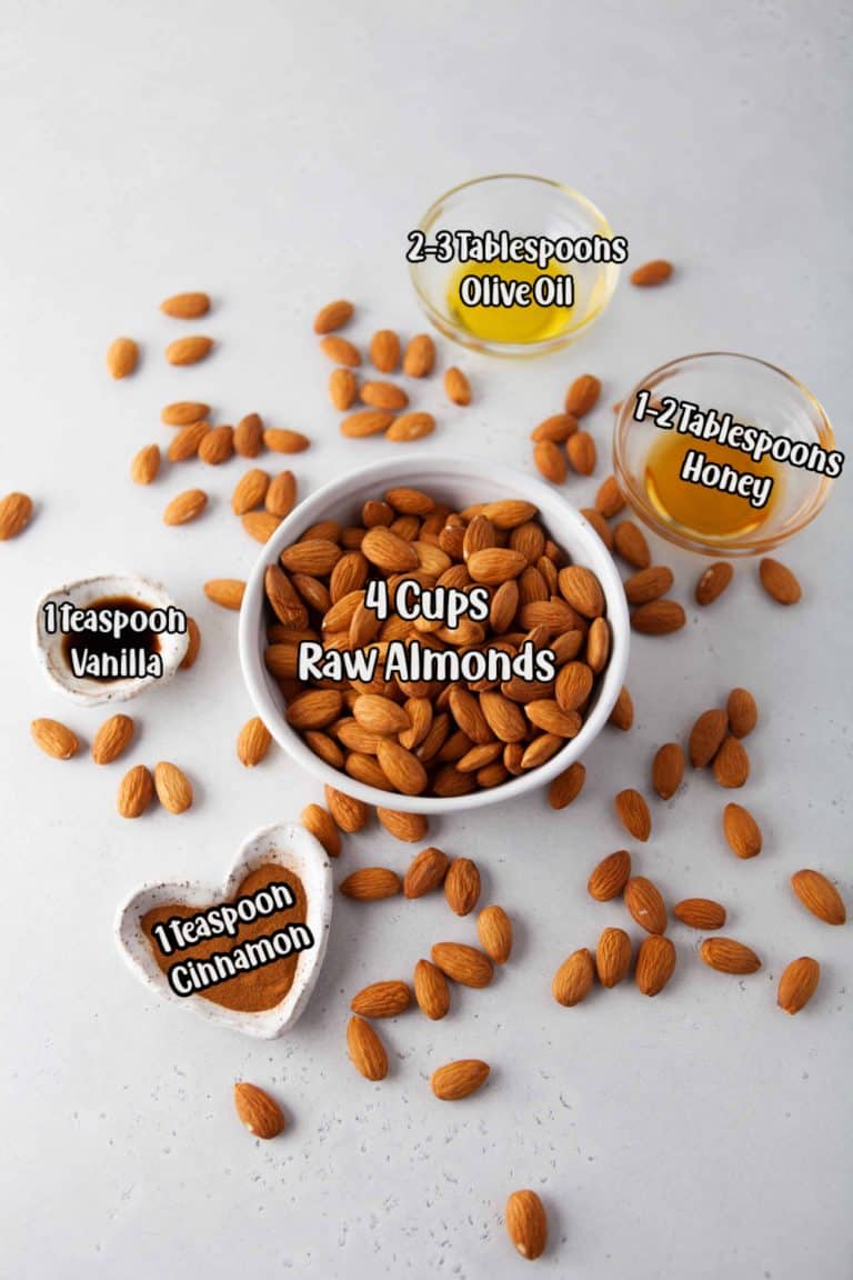 Homemade Healthy Almond Butter - Marathons & Motivation