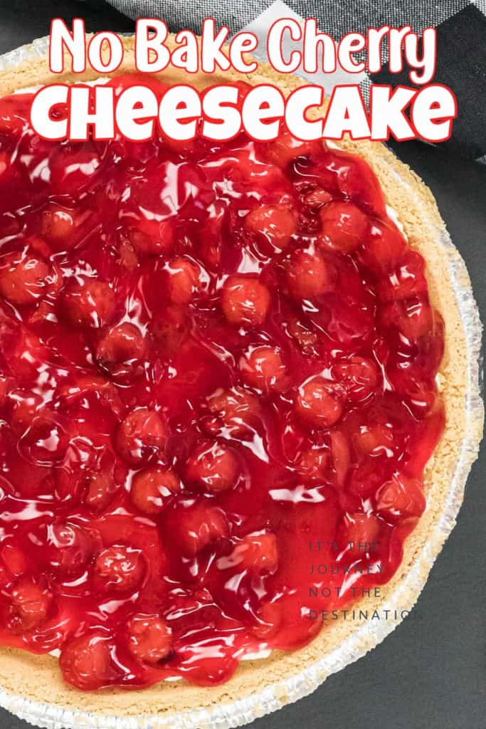 No Bake Cherry Cheesecake Pin