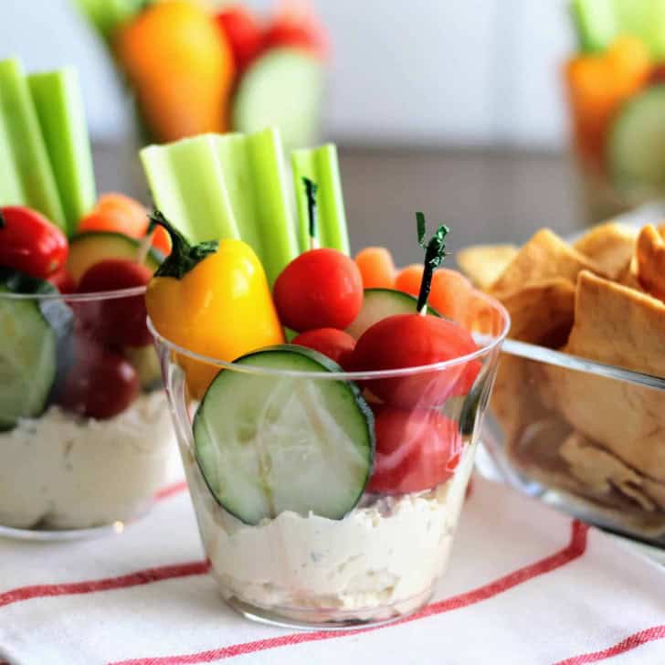 Cream Cheese Ranch Dip with Hummus Marathons & Motivation