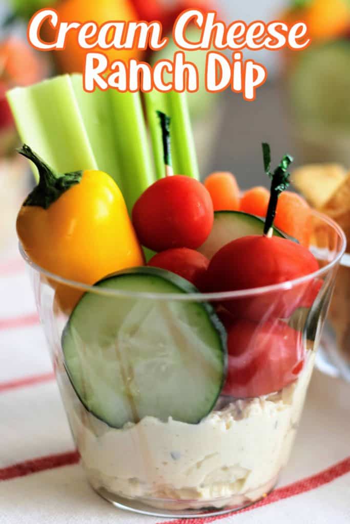 Cream Cheese Ranch Dip Pin