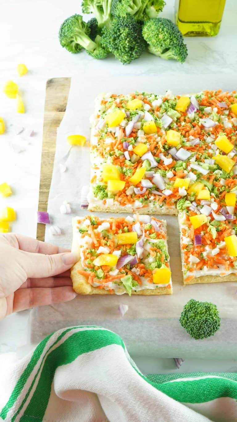 Crescent Roll Veggie Bars Recipe Marathons & Motivation