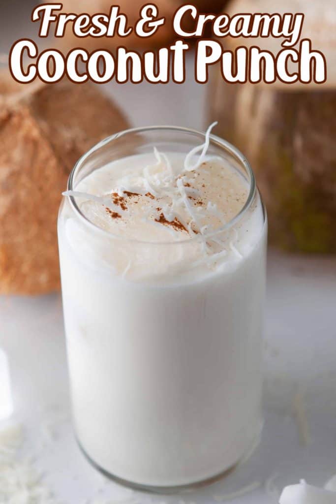 Fresh and Creamy Coconut Punch