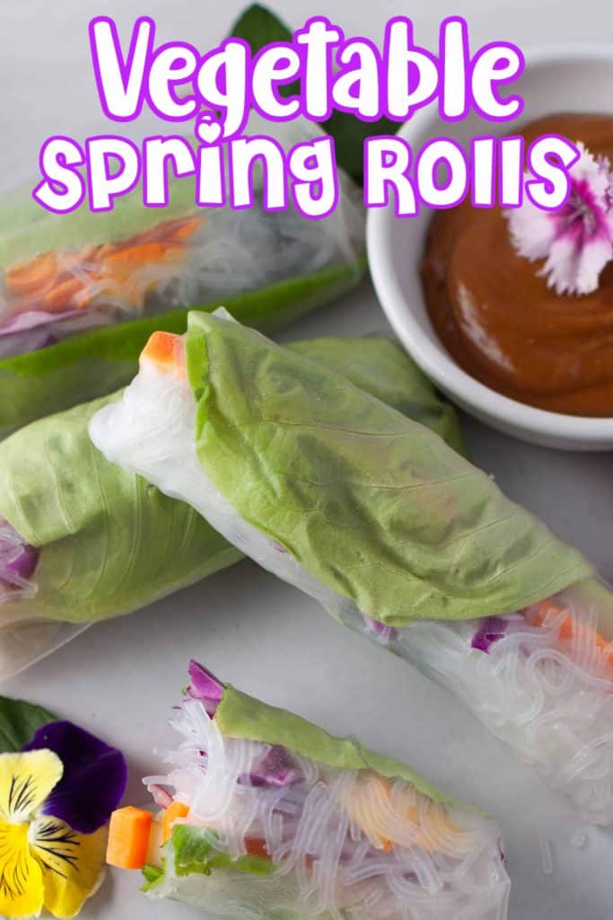 Vegetable Spring Rolls Pin