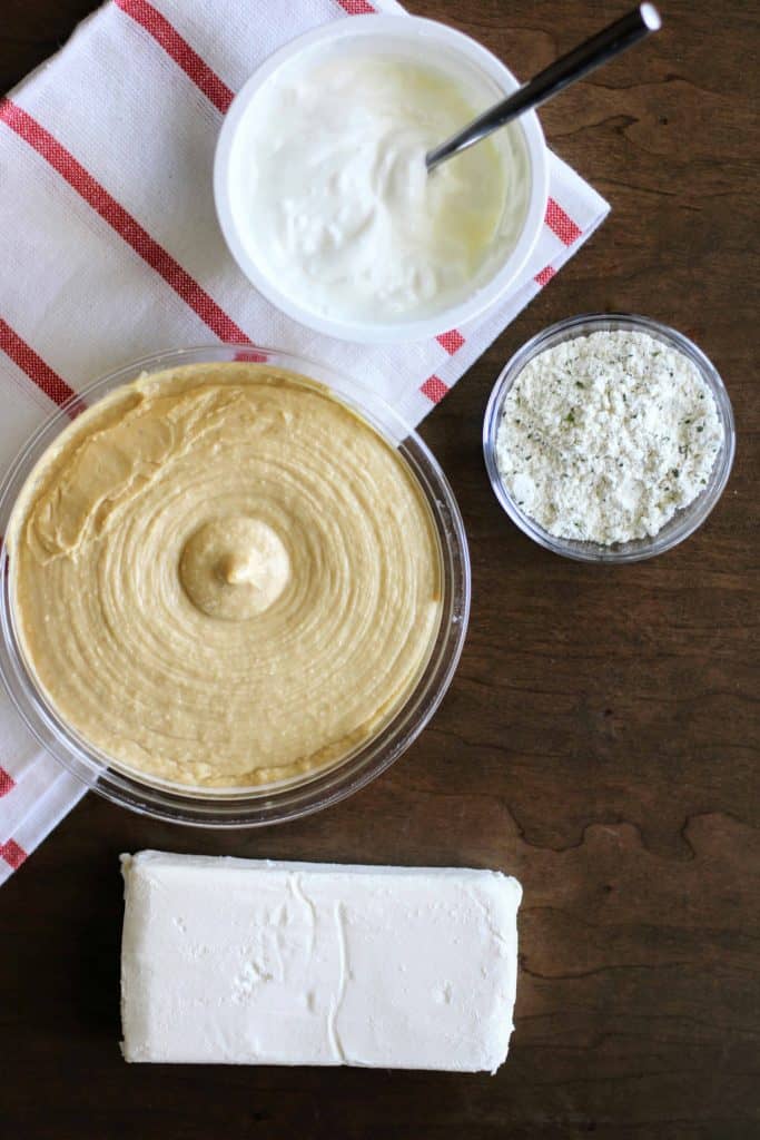 Ingredients for Dip.