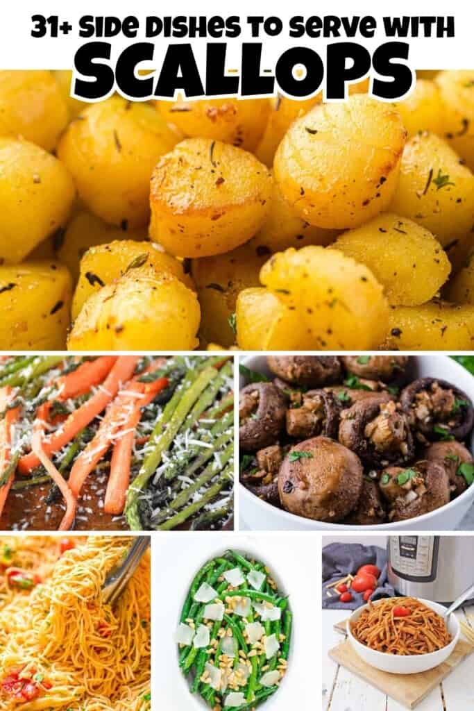 Side Dishes to Serve with scallops pin.