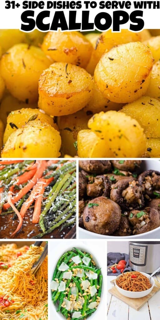 Side Dishes to Serve with scallops pin.