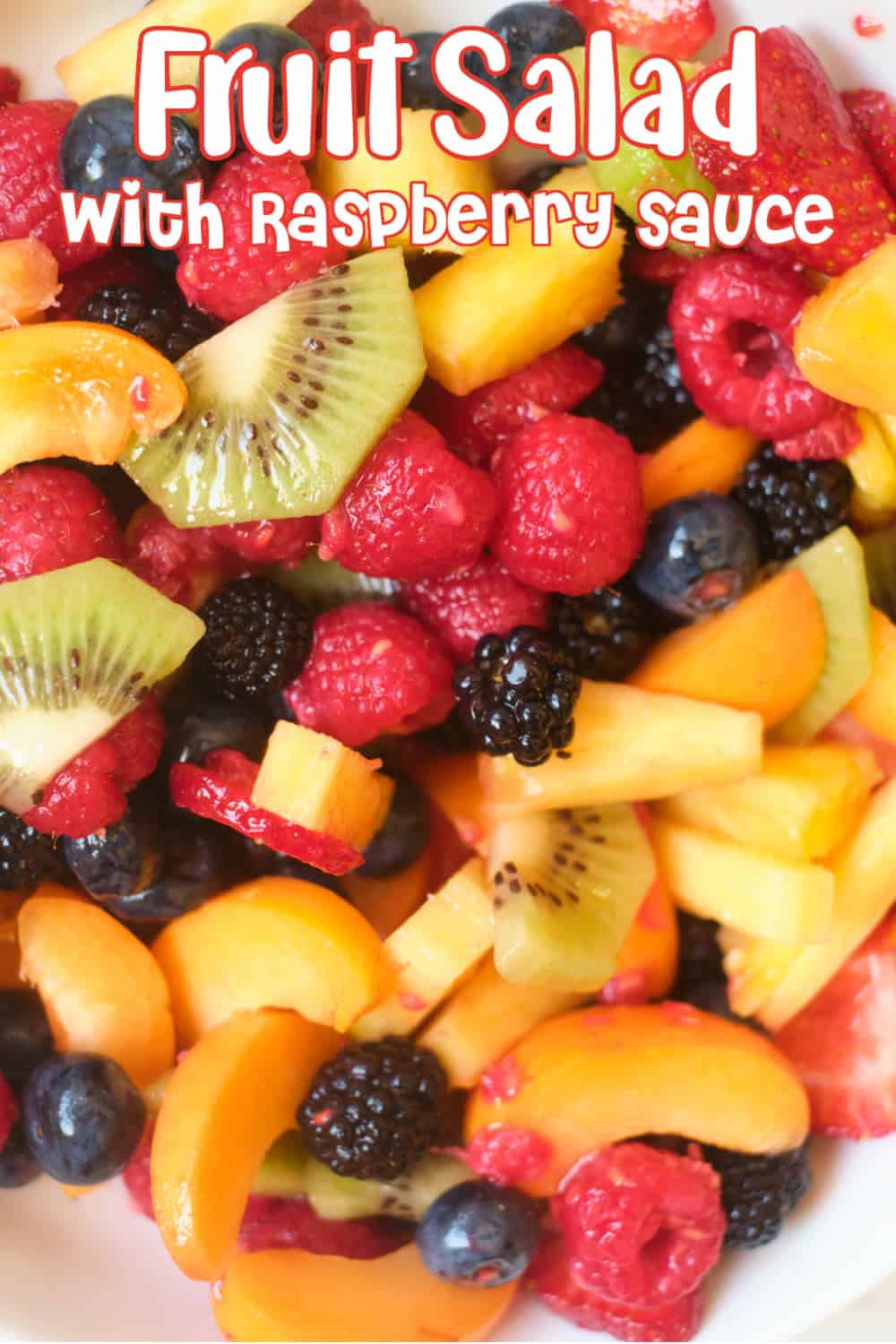 Fruit Salad with Raspberry Sauce Marathons & Motivation