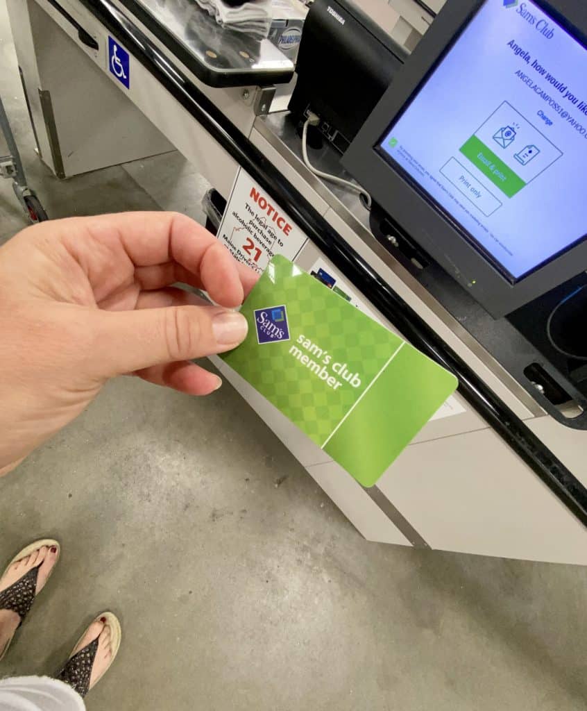 Photo of Sam's Club card